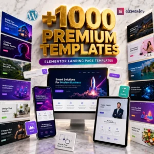 1,000+ Pro Elementor Templates: Build Stunning, Agency-Grade Websites Without Writing Code