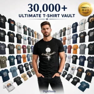 The 30,000+ T-Shirt Design Vault | Everything You Need to Dominate the POD Industry