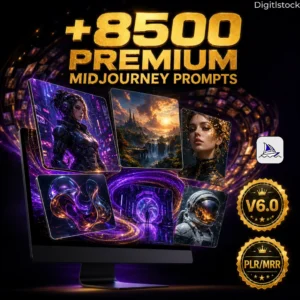 Unlock Unlimited Creativity: 8,500+ Premium Midjourney V6.0 Prompts for Digital Artists